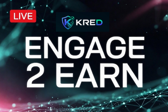 Octoprom07's tweet photo. Big news for @KRED_info  community
Engage2Earn is officially LIVE!

The launch is a big milestone for KRED! Turn ordinary interaction into real value get points &amp; exclusive Discord roles

No more silent scrolls

The early birds are already chalking up points before the wave comes https://t.co/tJk6Muk5Vu