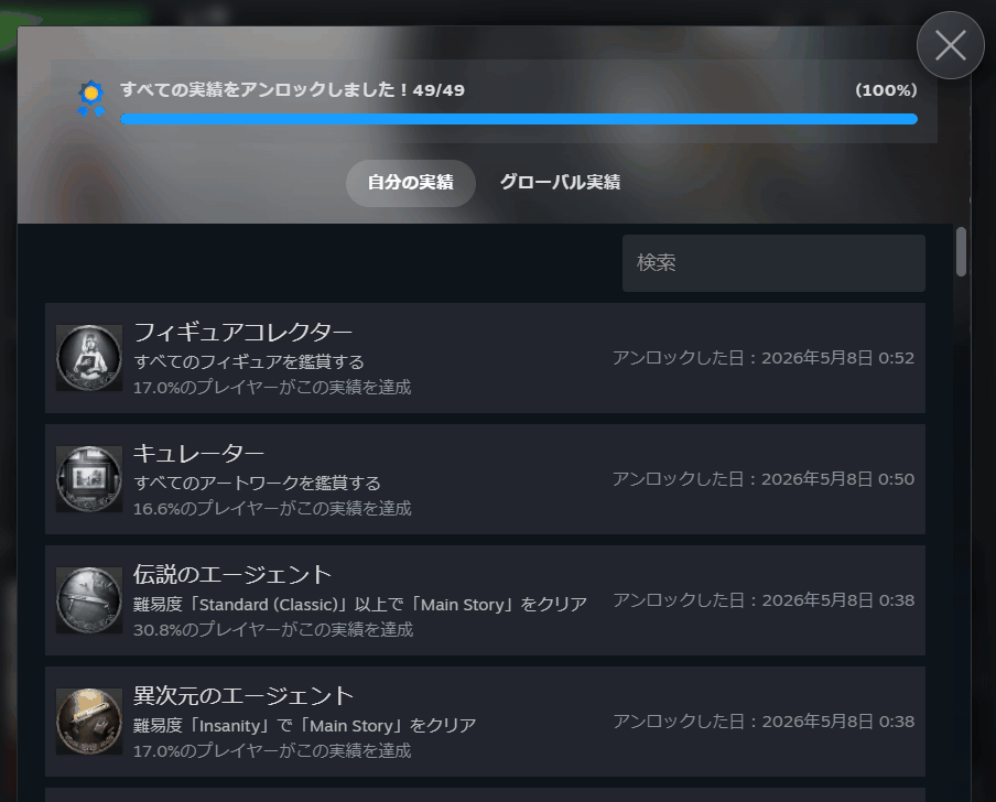 ue_tora's tweet photo. バイオハザード レクイエムの本編全難易度と激ムズミニゲーム「レオンマストダイ」のFOREVER 5クリアで実績（トロフィー）とチャレンジ全制覇！！
気管切開で人工呼吸器付いてる重度身体障害者が両手両足眉毛入力でがんばった。
#REBHFun #バイオハザード https://t.co/qS0Qgy2nO9