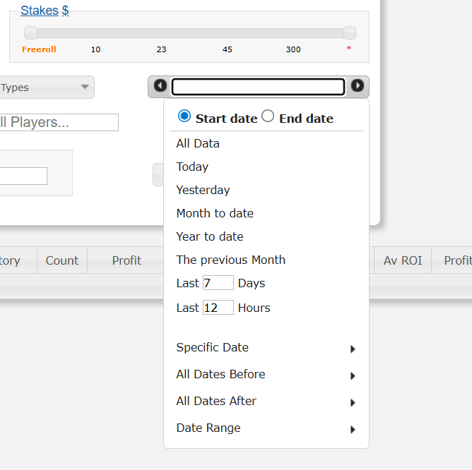 sharkscope's tweet photo. You can now filter a player's tournaments by start or end date! Use the new toggle in Advanced Search to easily track multi-day events that span across different time periods. Check it o… https://t.co/oiUTlAkVjr https://t.co/TyUHyUaC8T