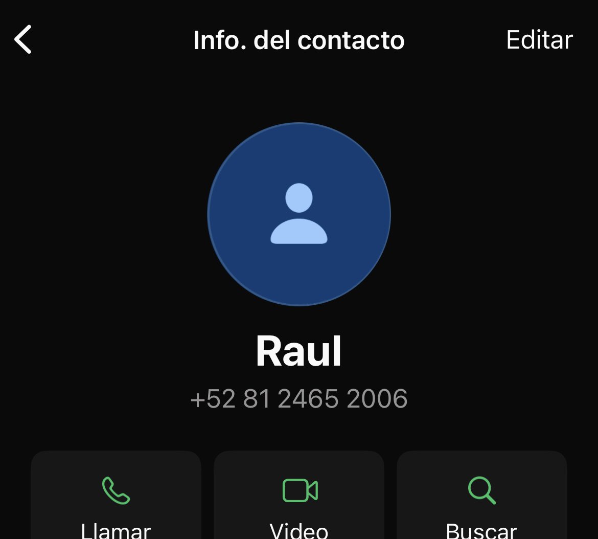 Edwin1634433's tweet photo. @MR6RXZZ Apoco no Raul? Este no es, o era, tu número? Por donde me mandaste videos de tu verga mientras me decías que te gustaba verme coger https://t.co/2gmTNgpB7r