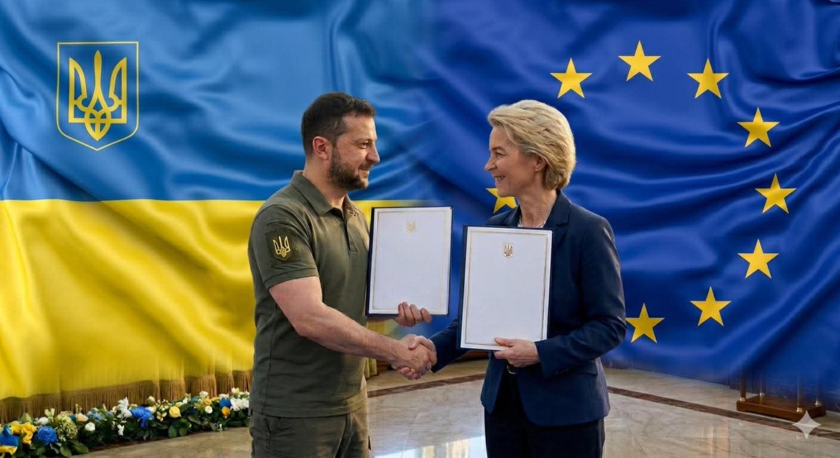 RT by @mikenov: RT by @mikenov: 🇪🇺 HISTORIC MOMENT: THE EUROPEAN UNION SETS A DATE FOR UKRAINE'S ACCESSION TALKS! 🇺🇦🤝 It's official: the door to Europe is opening even wider for Ukraine. The European Union has finally agreed on a specific date to begin formal negotiations on Ukraine’s membership. Ukraine has come a long way, and the final stretch toward becoming a full member of the European family now lies ahead. This is recognition of the country's efforts, resilience, and commitment to its European path. The process is now moving from declarations to practical negotiations. Are you ready to see Ukraine join the European Union? 🇺🇦🇪🇺