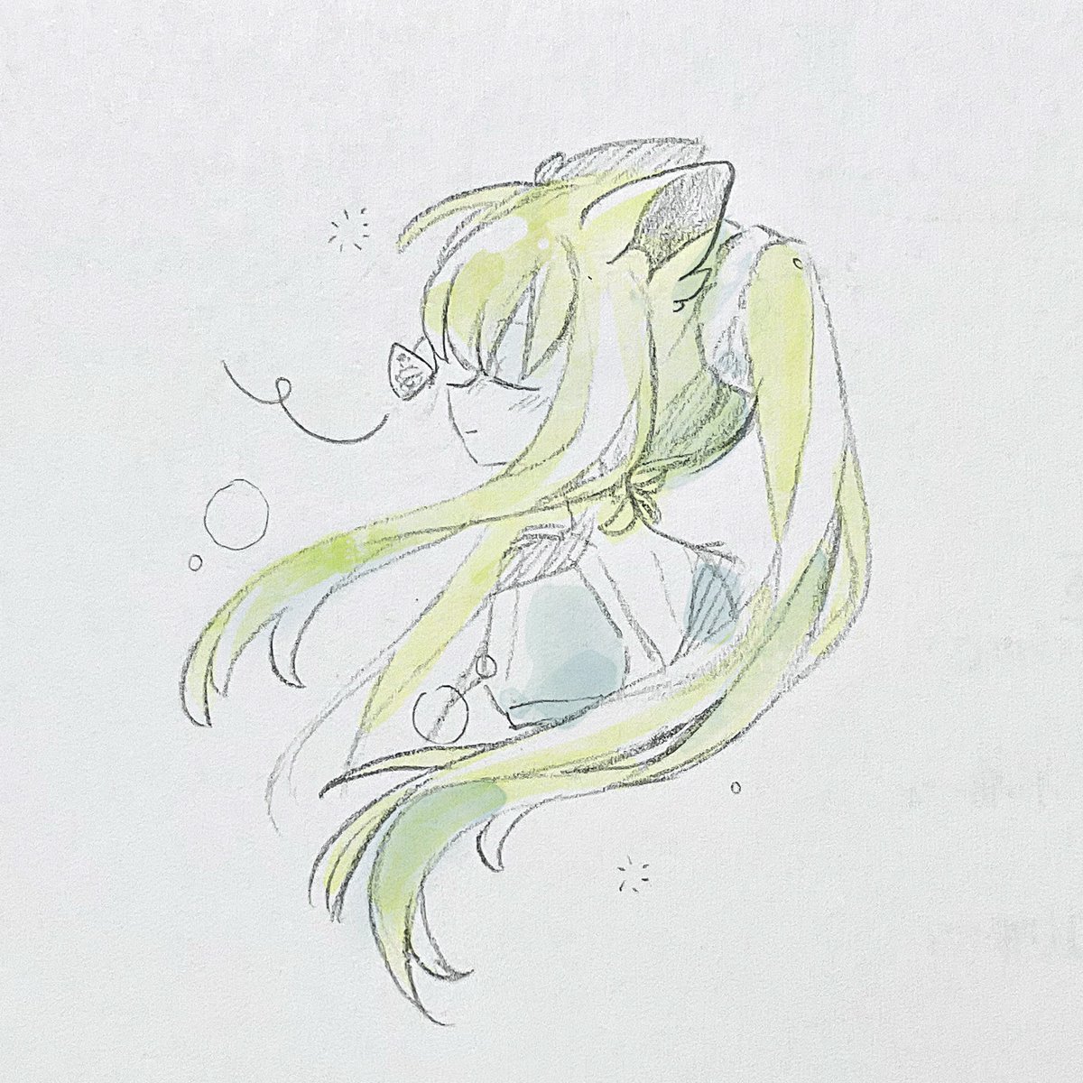 清苔🍏 tweet media
