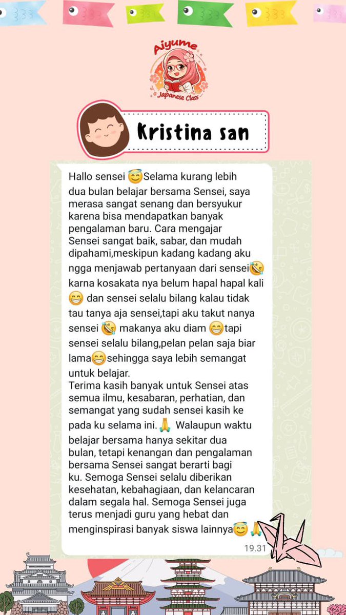 pumpkinartstud1's tweet photo. testimoni dari Nicole san dan Kristina san🥰🫶🏻 https://t.co/q1I7372UnP