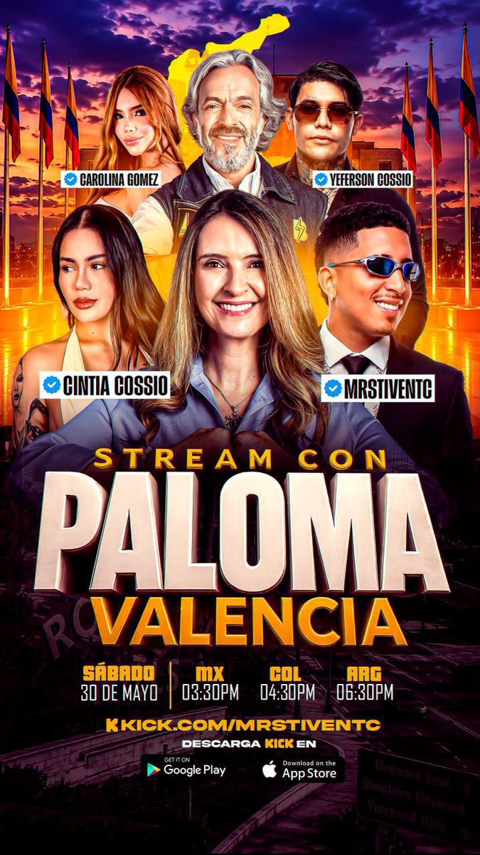 axell423's tweet photo. Paloma Valencia es el claro ejemplo de cómo tirarse una campaña presidencial en menos de dos semanas parece que los asesores la quieren hacer perder intencionalmente. Que alguien le explique a Paloma que el público de MrStiven es centro americano como van a sacar votos de ahí?🤦🏻‍♂️ https://t.co/yjI9VErJ3P
