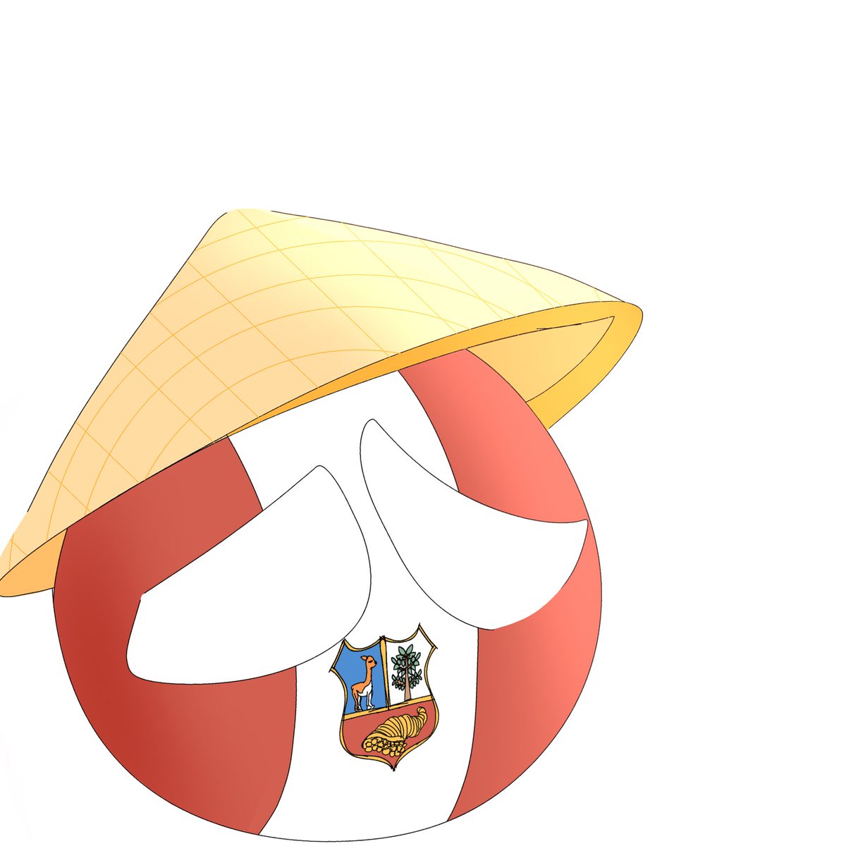 Junhyyart's tweet photo. peru countryballs, perdón por la inactividad 😽

Pd: el siguiente dibujo será de brawl stars 🌹 https://t.co/aEgTgPvSaC