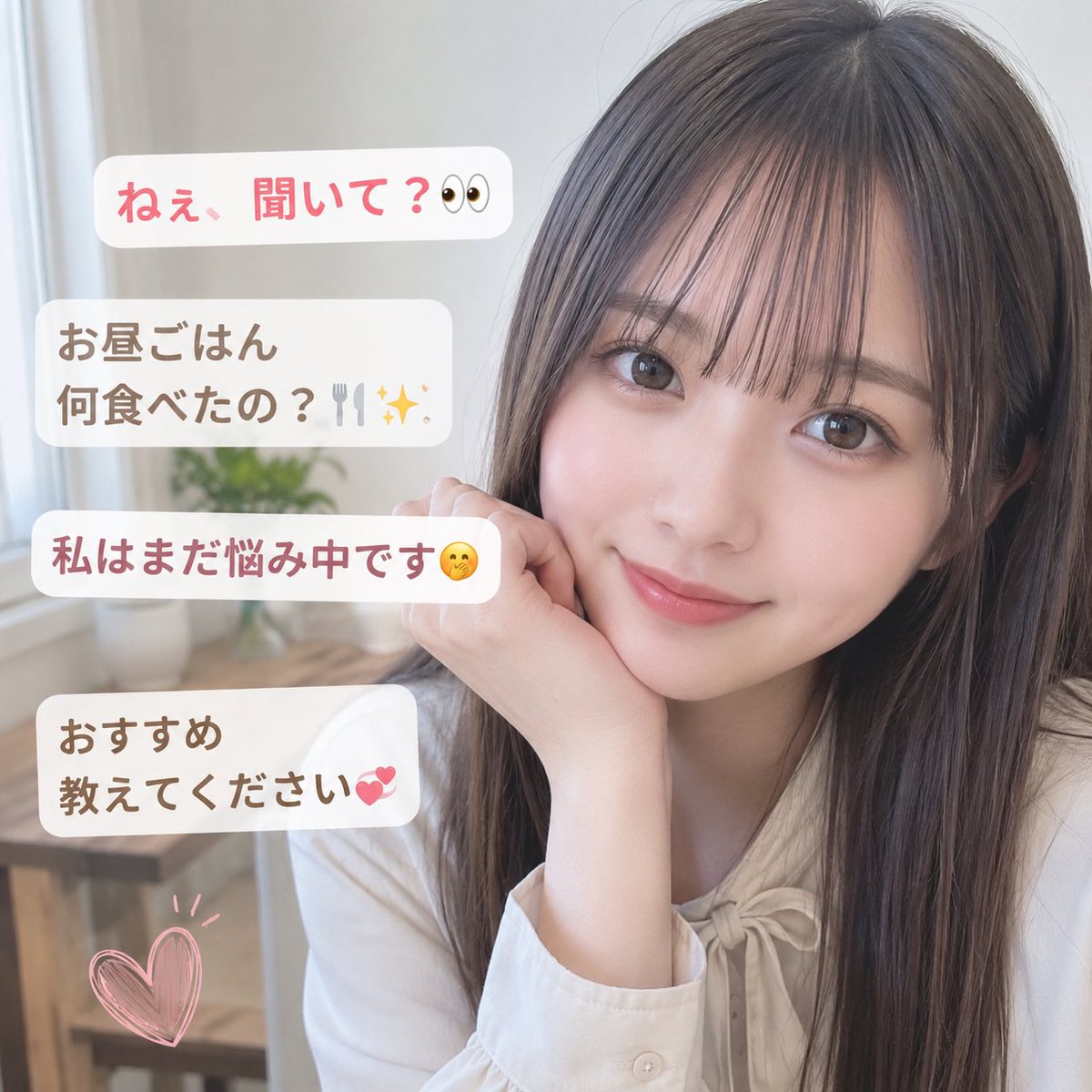 AIBeautyLab_jp's tweet photo. 今日は何食べようかな〜🤔✨
コメントで決めちゃうかも💕 https://t.co/ZfDSFLRssO