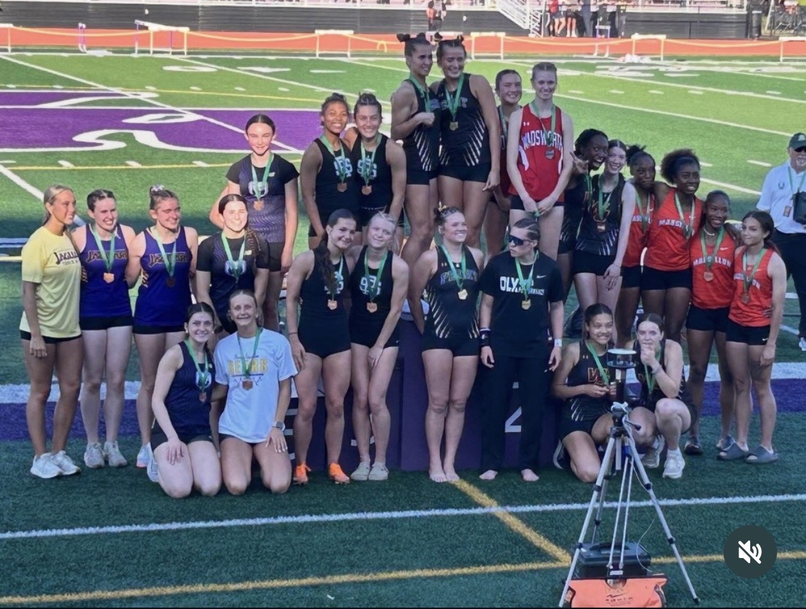 NRAthletics's tweet photo. AN EXCITING DAY TO BE A BEAR! We have another team headed to the State Track Meet. Congratulations to Cali Wise, Vittoria Grotto, Rachel Ellis, and Lauren Politsky who not only qualified for the OHSAA Div. 2 Track Meet in the 4x200, but also BROKE THE SCHOOL RECORD! #noroproud https://t.co/4zJrkAbFJb