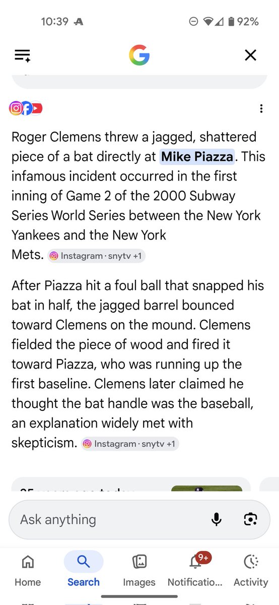 hardball1018's tweet photo. @darrenrovell Maybe the @Yankees can have a jagged, shattered bat giveaway https://t.co/tMUS6SJsD4