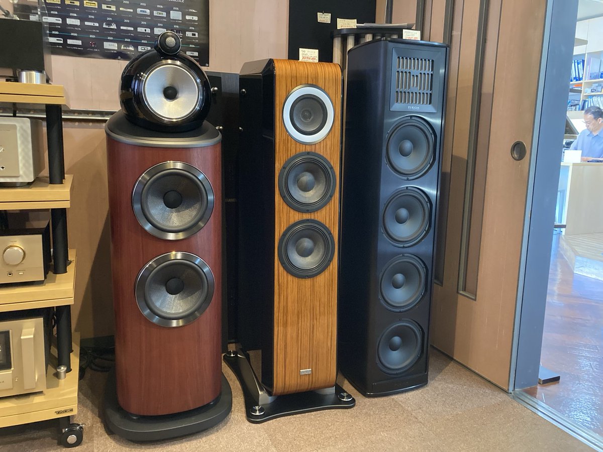 AVBOX_Shizuoka's tweet photo. PIEGA coax811とTAD GRAND EVOLUTION ONEの試聴機が入荷しました ペア¥6.000.000クラスのSPでは最も人気の高いSPです なかなか同時に試聴出来る機会が無いので是非ご来店下さい 一応6月7日まで試聴出来る予定です 詳しくはお問合せ下さい
#PIEGA TADスピーカー試聴静岡 https://t.co/Rcwmo7degw