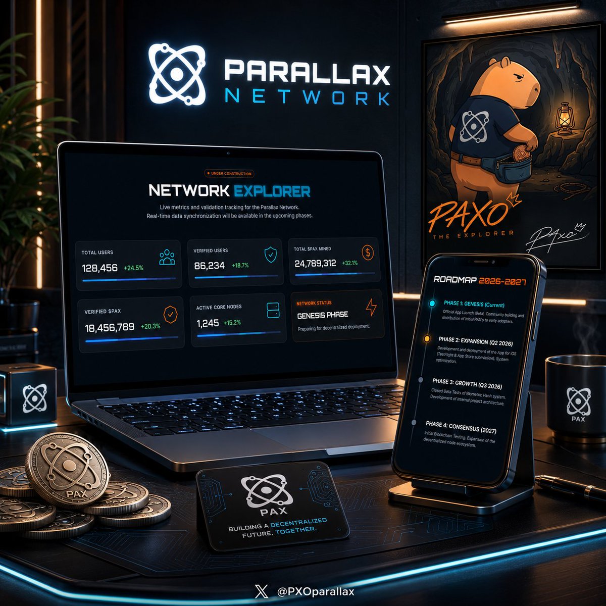PXO Parallax tweet media