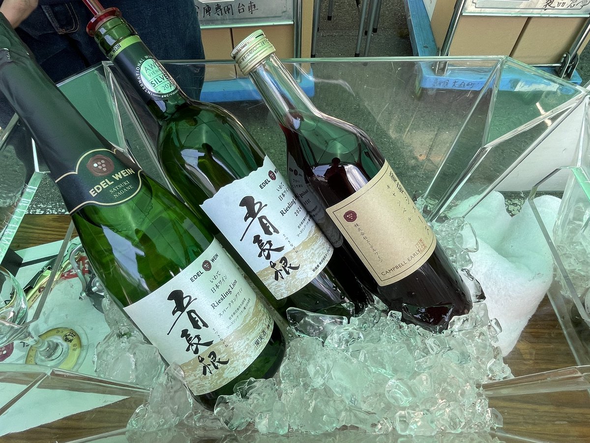 edelwein1962's tweet photo. ［#日本ワインフェスティバル 花巻 大迫 2026］開催です！
本日、明日2日間よろしくお願いいたします！
今回は、直売店限定のジュースもご用意しております！ https://t.co/KQzTQw02j9