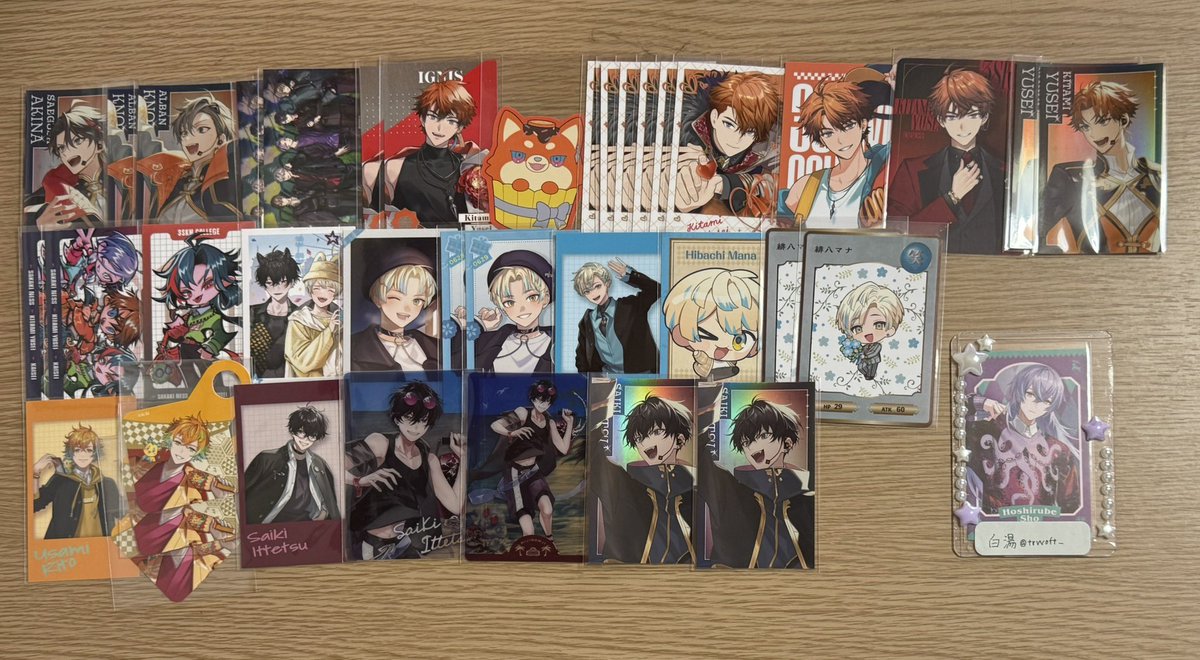 trwoft_s_'s tweet photo. 【交換譲渡】にじさんじ チェキ、特典、缶バ
Oriens、Dytica、3SKM デビュー〜3周年など

譲:写真参照
求:〜定価+送料or異種https://t.co/YviQrlCe9r

一部推しですが複数回収を辞めたため含まれております
下ポストより纏めての方優先
数字は複数所持の点数です
お気軽にお声掛けくださいませ✧ https://t.co/dktKe1XCLE