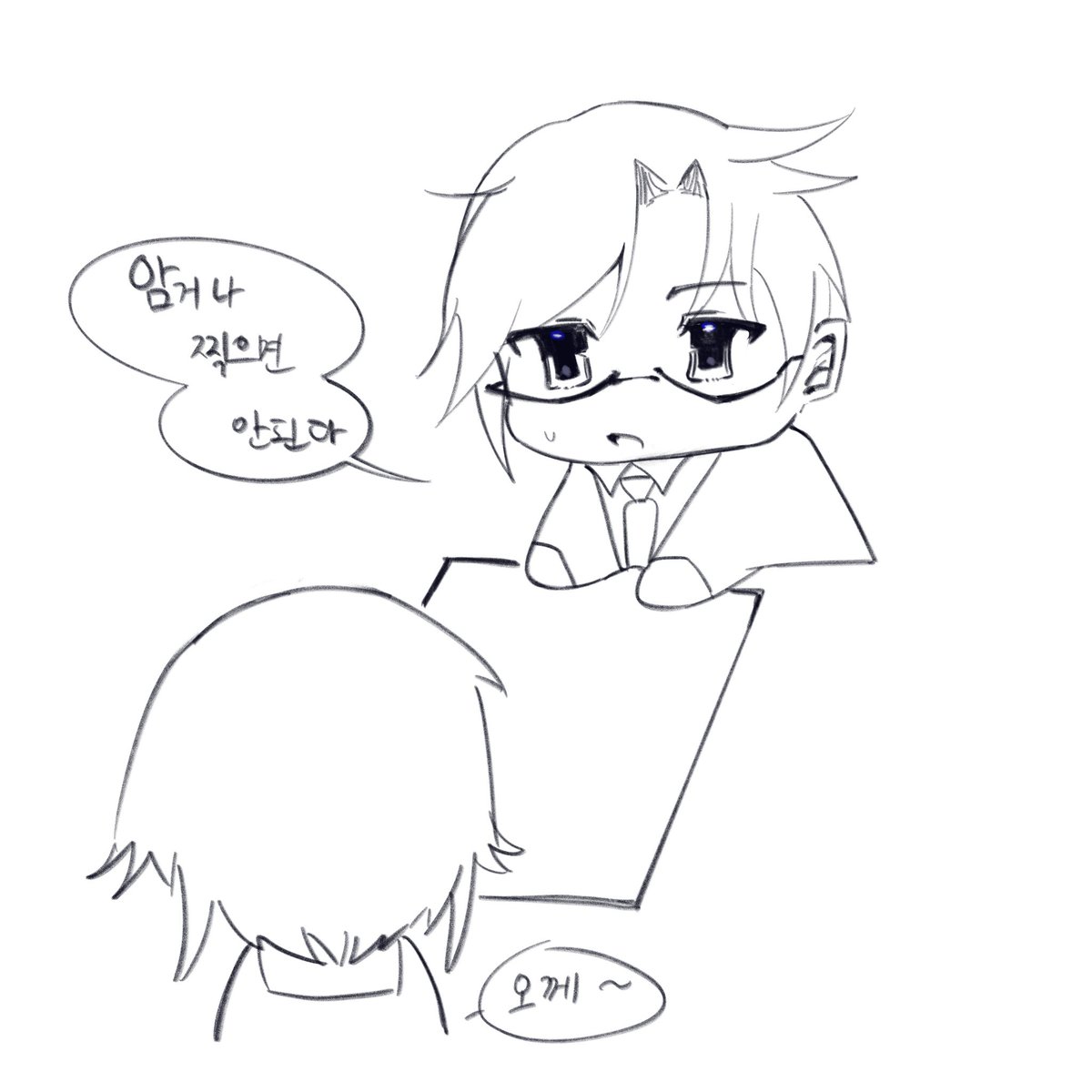 Dye_draw's tweet photo. 급하게 그린 타쿠세리 투표용지 https://t.co/B0EOjk2zSs