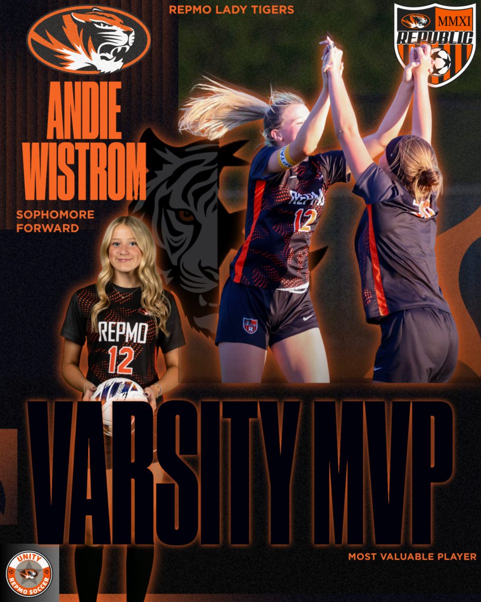 RepMoHS_soccer's tweet photo. 2026 VARSITY MOST VALUABLE PLAYER https://t.co/5Kp3q1Wk6H