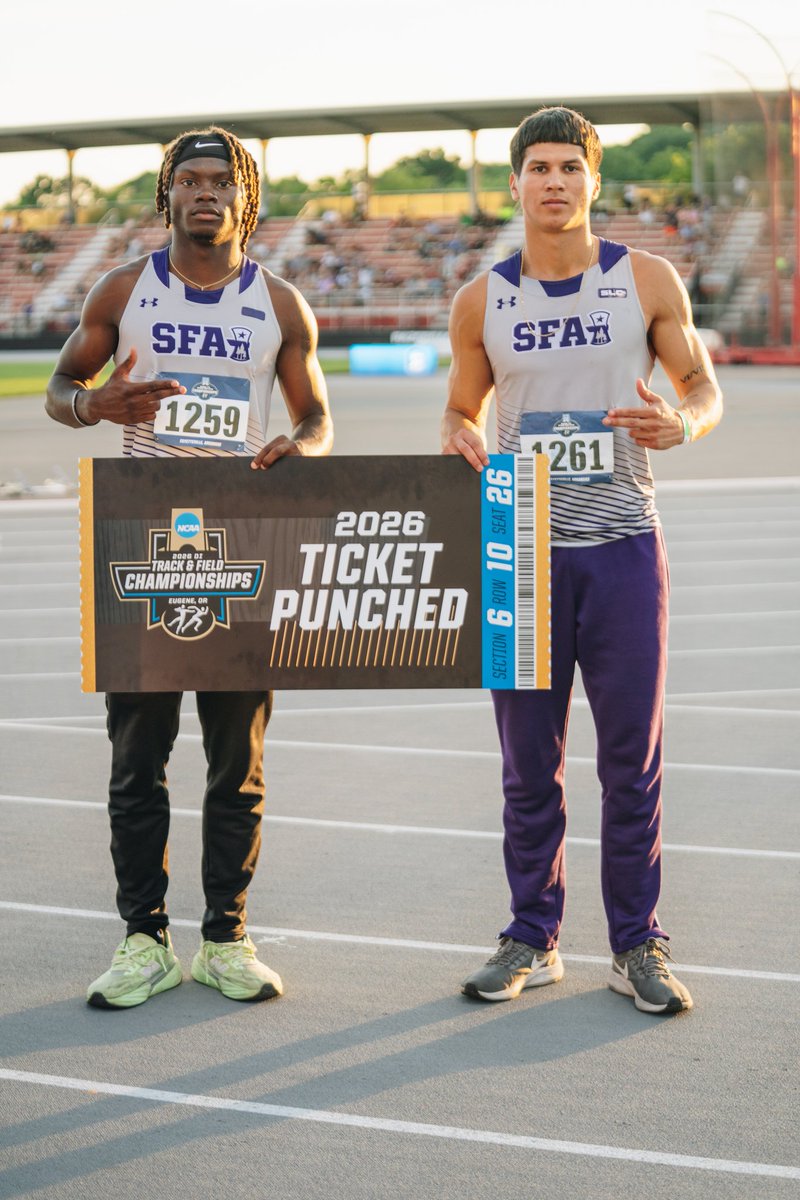 SFA_TFXC's tweet photo. What a day for the men's squad! 😮‍💨

#AxeEm https://t.co/EVaNtBE9Qy