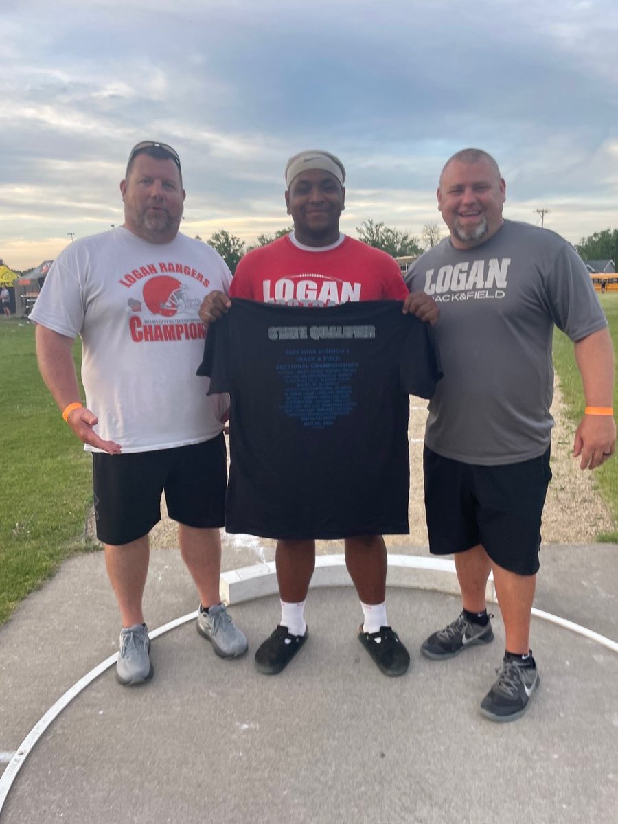 CoachHarney77's tweet photo. Sam King is a State Qualifier in the Shot Put in 4th Place (55-5) for @AlwaysRangersTF 

The Rice Lake Sectional was full of big marks.  5th place will likely extra qualify.

One meet left this season, and it’s State at UW-La Crosse.

#Northside 
#AlwaysRangers https://t.co/0DHMVxBn2e