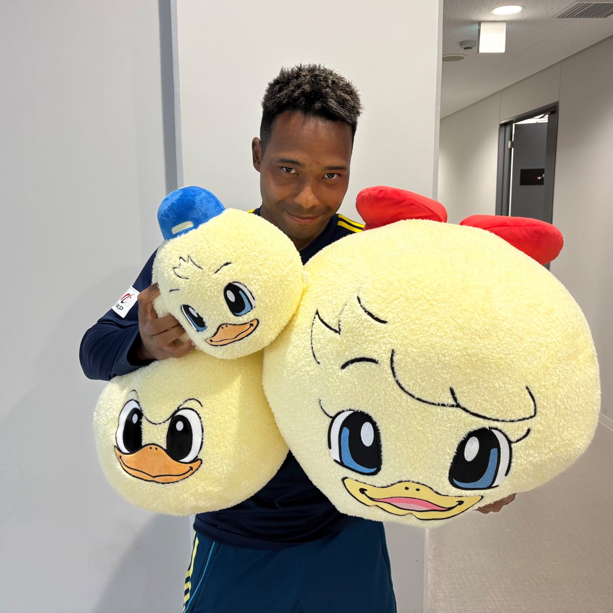 マリノス　マリくじ　ぬいくるみ 🐥━ マリくじ 𝟚𝟘𝟚𝟞 ━ ⚓️ ／ 本日、開催中🤗🎊 ＼ 📍スタジアム