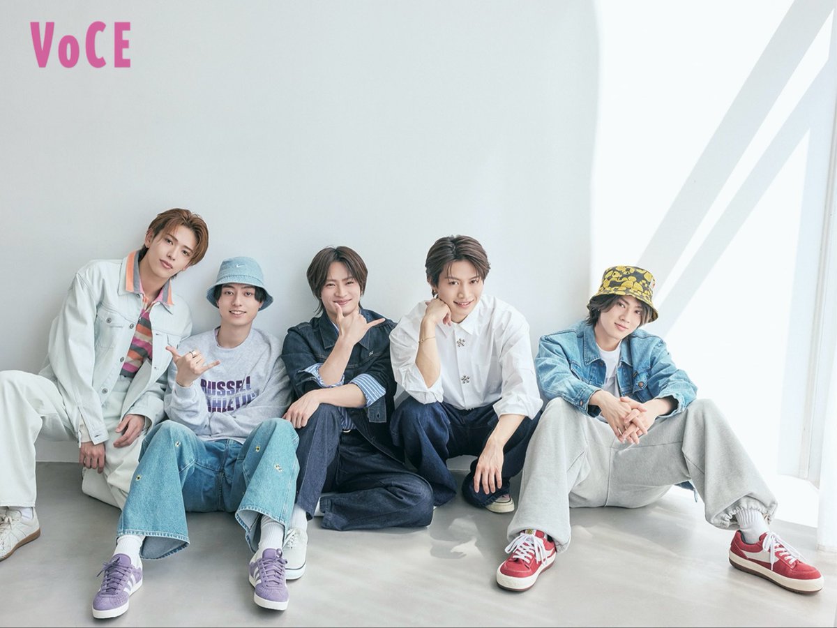 iVoCE's tweet photo. 【VOCE7月号 発売中】
#ACEes 5人のトーク、そして美しい写真は必見!

Q: 自分を作り出してる5大成分は？

と質問すると..。

メンバー5人の回答から、成分を1つずつピックアップしたのが下記アンサー。さて、それぞれどなたの回答？

Aタンパク質
A勉強
A一人旅
A水
A太陽

#ACEesArenaTour2026V https://t.co/LaizLpDu3R
