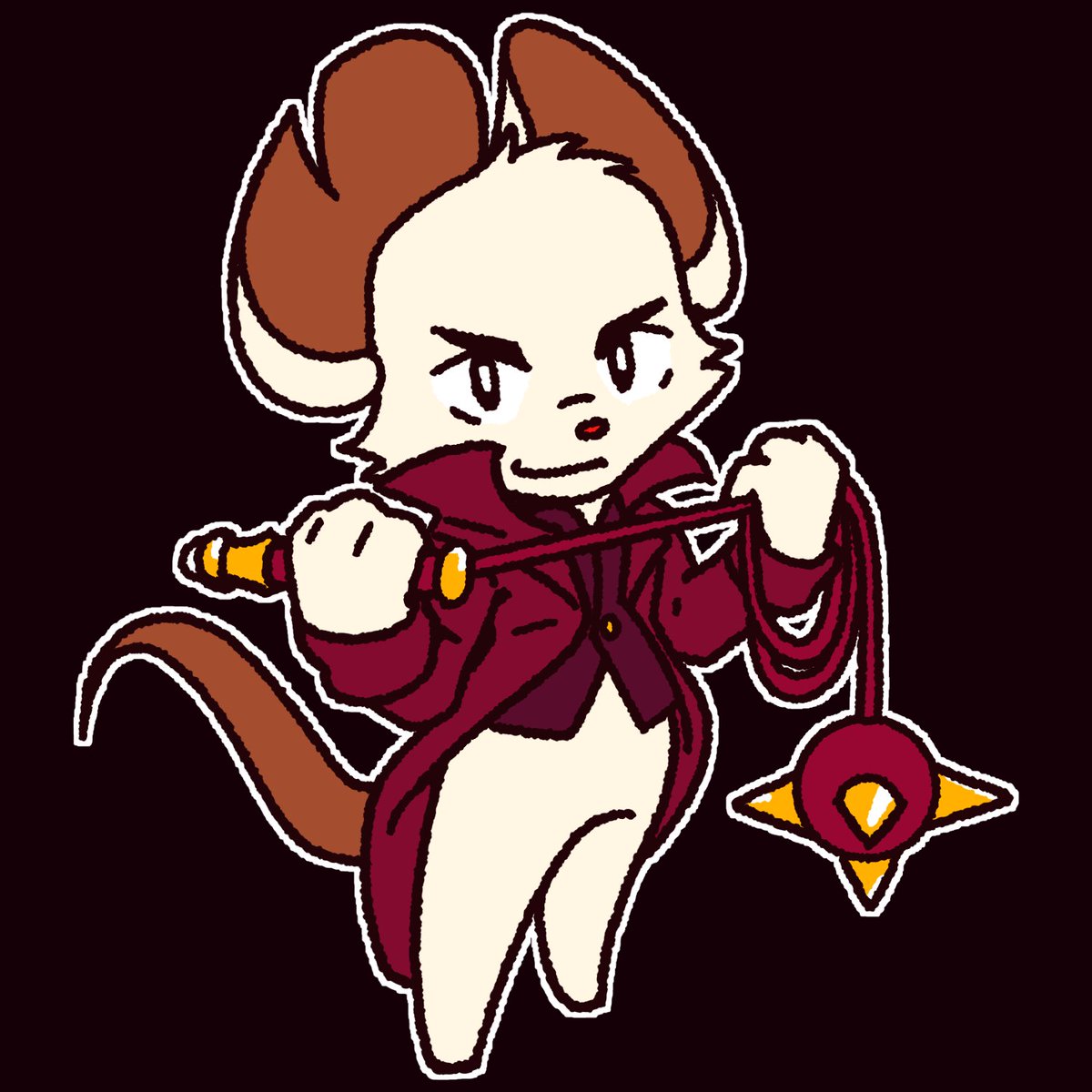 InvisibleFeline's tweet photo. I'm really enjoying Mina The Hollower so far :O

So here's a Mina doodle :P https://t.co/VKdEEtiNS3
