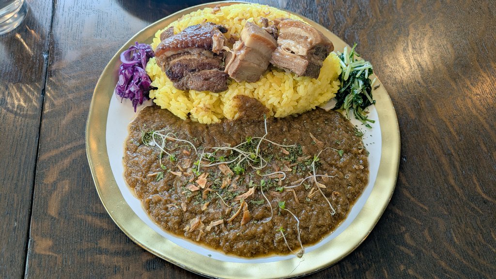 JunkJango's tweet photo. 初めての無水カレー！ https://t.co/KyB3IRgMr0