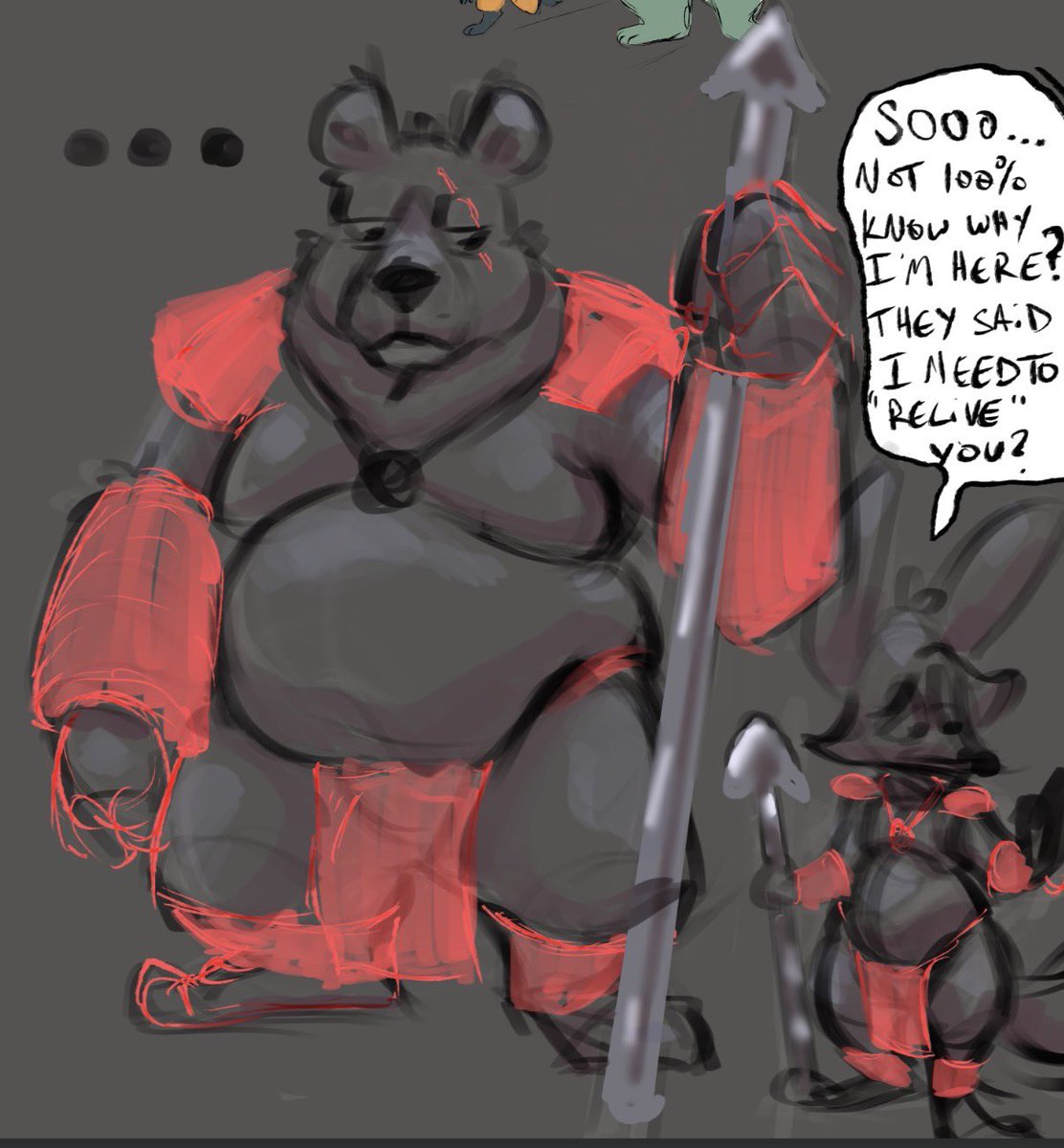 PlushHips's tweet photo. Sentry duty https://t.co/Wk0b43dvXE