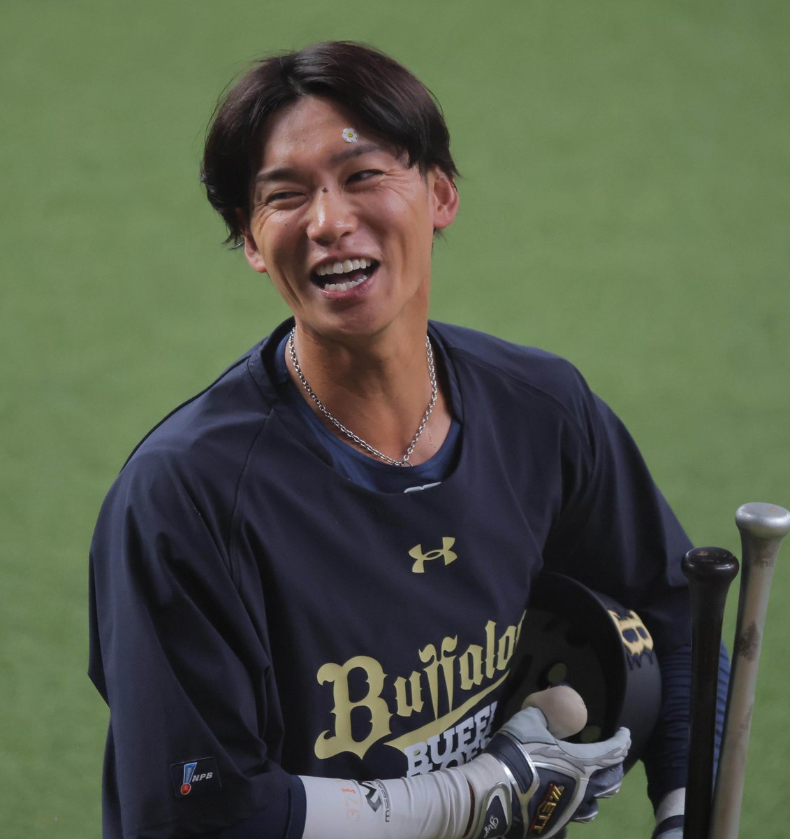 hochi_orix's tweet photo. 笑顔三変化 #石川亮 選手
#Bs2026
#Orix_Buffaloes
#オリックス・バファローズ

スポーツ報知の野球情報
https://t.co/gyr6V8oOt7 https://t.co/GwJwdpaRAR