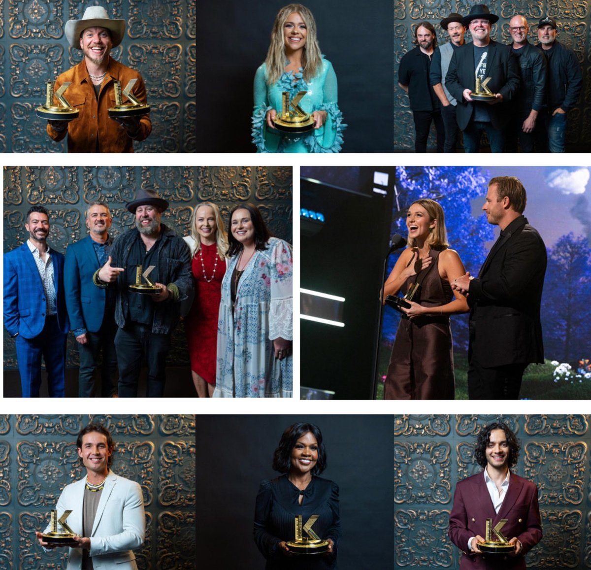 TheMCollective's tweet photo. The 13th annual K-LOVE Fan Awards celebrated the biggest names in Christian entertainment at Nashville’s iconic Grand Ole Opry House, honoring standout artists, entertainers, athletes, authors and content creators making an impact around the world. Hosted by GRAMMY Award winner Lauren Daigle and author, podcaster and speaker Sadie Robertson Huff, the fan-voted event aired exclusively on the Trinity Broadcasting Network (TBN), Friday, May 29th and and will re-air an encore showing June 5th at 7:30and 10 PM ET on TBN and the TBN+ app. Read all about the winners and the show here: https://t.co/Y6Hlz0w8wL