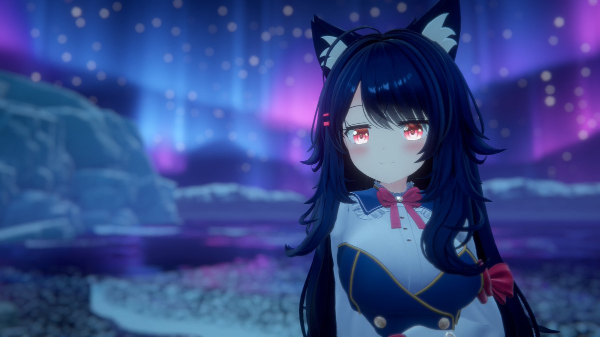 Taranja_'s tweet photo. Just chilling in front of an aurora...

#Taranja #VRChat https://t.co/rvJQHvfJim