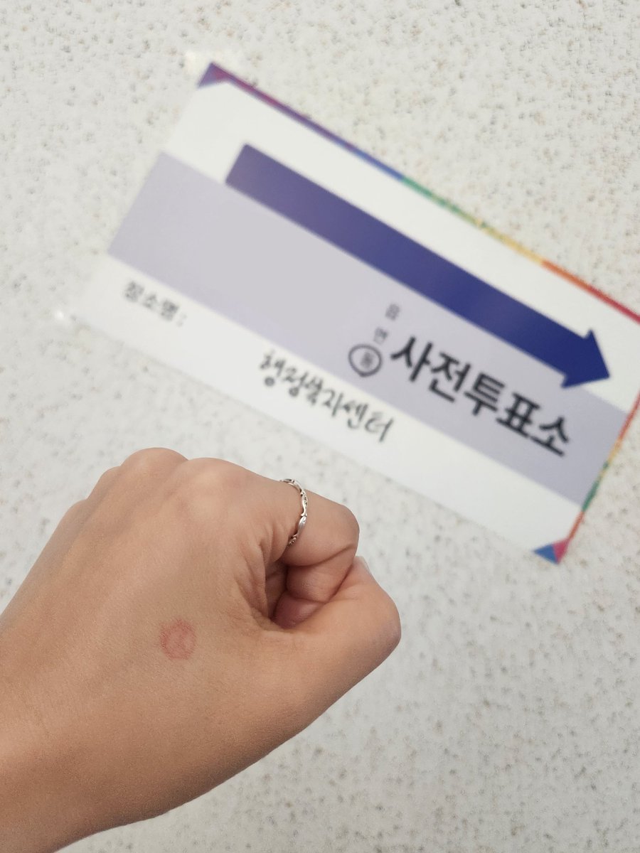 suni_42B's tweet photo. 투표참관인 알바 하고 사전 투표도 완!☺️ https://t.co/4BapUAp0tb