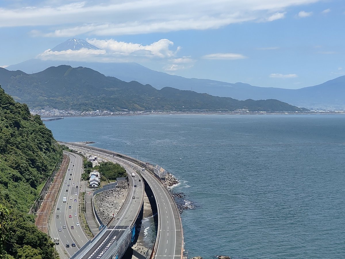 gomatarou99's tweet photo. 薩埵峠！ https://t.co/W2imXK26yb