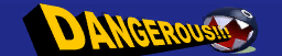 SuperMarioFact's tweet photo. Dangerous!!! is a brand that appears in Mario Kart DS and Mario Kart Wii. Its banner depicts a barking Chain Chomp with 3D text emerging from its mouth. https://t.co/TEkrse9Rye