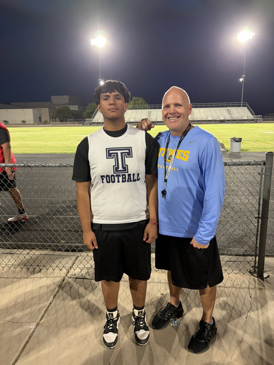 JujuAz2010's tweet photo. Had a great time at the Wesleyan Texas university offensive line camp thank you @Coach_Welde for the invite. Here’s some clips of what I worked on.
@TxWesFootball @CoachDon73 @Coach_MVP https://t.co/dYgbxcOvYx