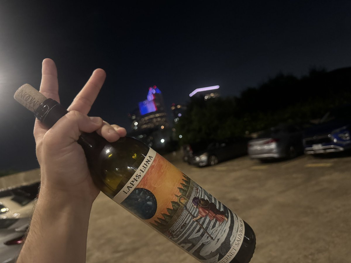 WuskLyfe's tweet photo. Drink wine on a rooftop. Cry. You deserve it. https://t.co/Wb8dX1FezF