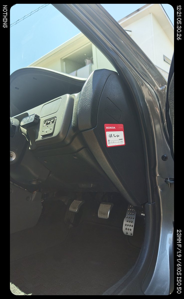 FlanAO_'s tweet photo. ホンダ車って感じ https://t.co/Vk37V3vMl1