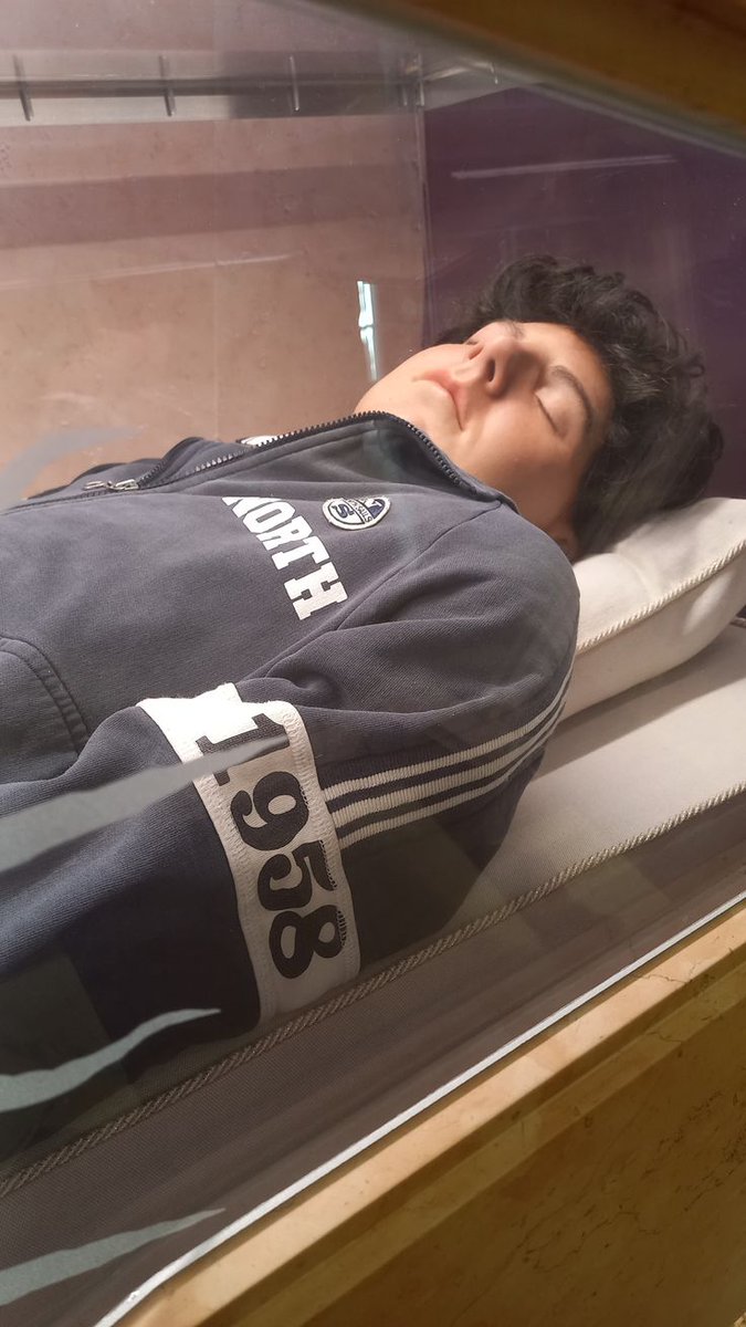 JustAdaugoijele's tweet photo. St. Carlo Acutis reported last words to his mother were deeply comforting:

“Mom, don’t be afraid. Since Jesus became a man, death has become the passage towards life, and we don’t need to flee it. Let us prepare ourselves to experience something extraordinary in the eternal life.”