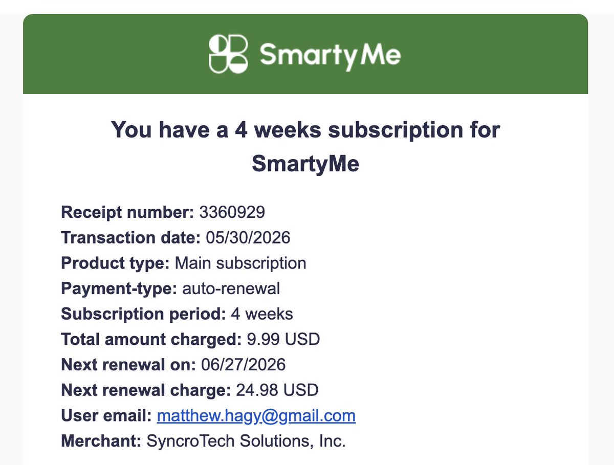 mattchagy's tweet photo. Starting an OPM App, but choosing to forgo the initial screening in leu of a new @SmarterMe for studying electricity in our current season of cool rain https://t.co/papvFvO6Hz