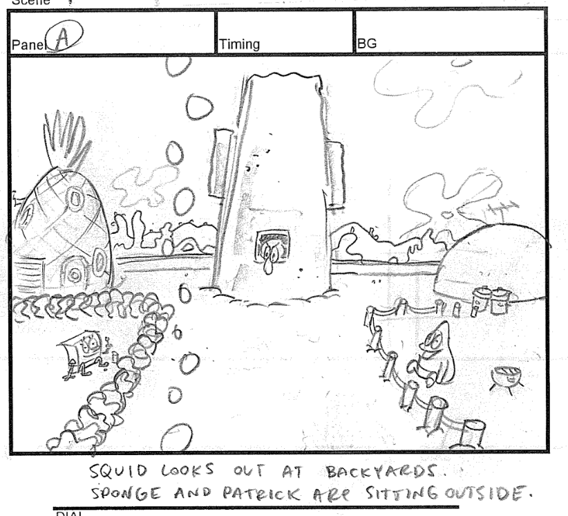 ArtofSpongebob's tweet photo. A drawing by Aaron Springer from "Naughty Nautical Neighbors." https://t.co/Gl1XFMoNmx