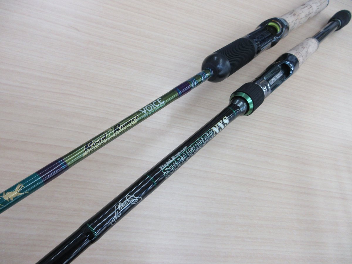 ノリーズ ロードランナーストラクチャーNXS STN6100MHとロードランナー