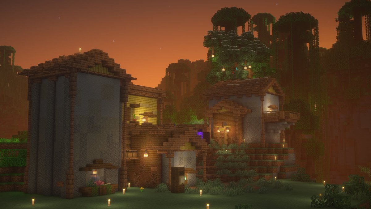 FizzcraftSMP's tweet photo. Welcome back to...

✨Spotlight Series!✨

We'd like to show off @ItsElioriom51's incredible area!

Set deep within the jungle biome, Eli has built a beautiful sanctuary of jungle, bamboo, and stone. Their builds blend so well into the area!

https://t.co/7cMvO7Qmmx https://t.co/GT4q4NQOpX