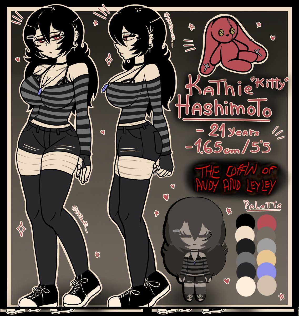 k4tsuuki_'s tweet photo. Kathie Hashimoto❤🍒
 ✞

#thecoffinofandyandleyley
#thecoffinofandyandleyleyoc
#tcoaal #tcoaaloc #tcoaalfanart https://t.co/HUICqXfhd9