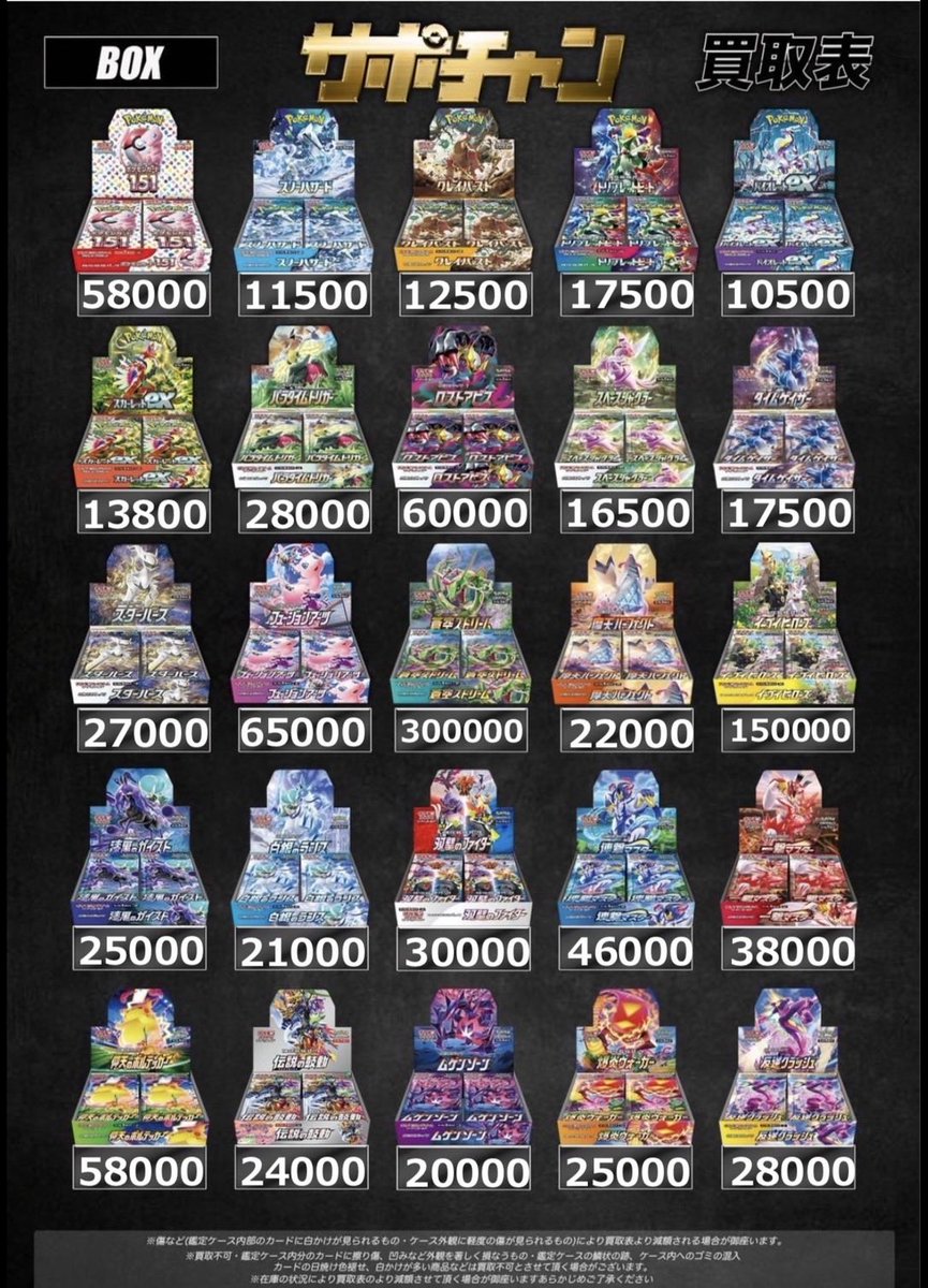 Post by サポートチャンス大阪日本橋本店 on X: 未開封BOX