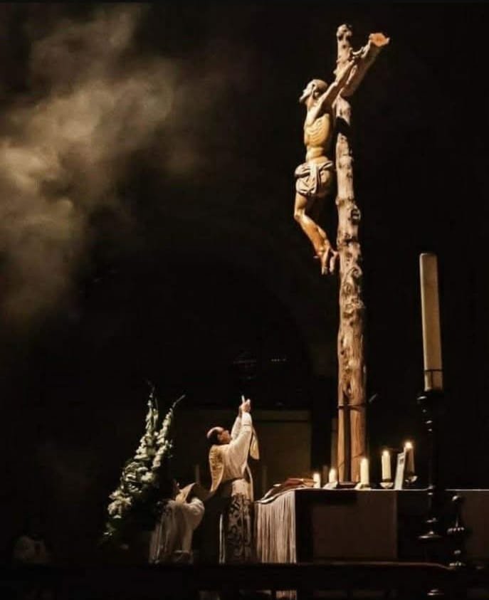 HenricksMelly's tweet photo. “It was not nails that held God fast to the Cross, but love.”

— *St. Catherine of Siena* https://t.co/4jmwiKkeGP