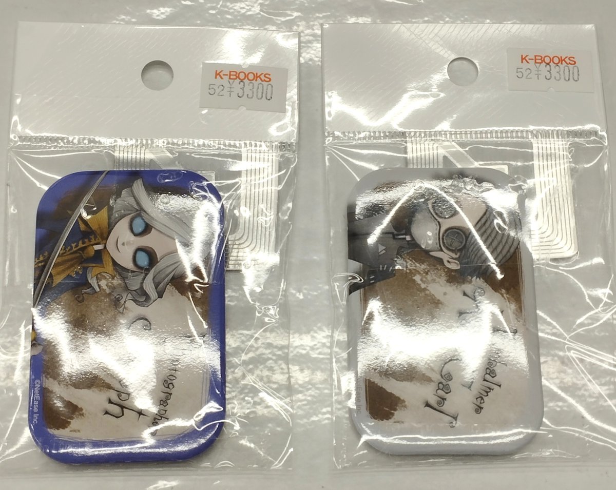 入荷情報】第五人格 Dark×POP トレーディング缶バッジ が各種入荷し