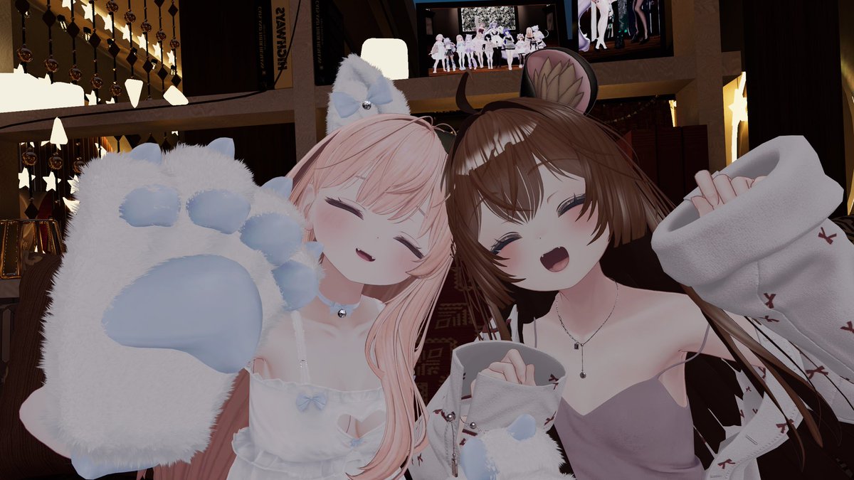madanuki46's tweet photo. 可愛い彼女まちょまちょに会いに行ってきた！
好きな場所が一緒でやっぱり気が合うなーとしみじみ
頑張ってミルクたっぷりの紅茶いれてくれて、そのあとなでなでや頭綺麗にしてくれた
次は綺麗なところで一緒にデートしようね
#いえカノVRC https://t.co/sjqNCEfTbT