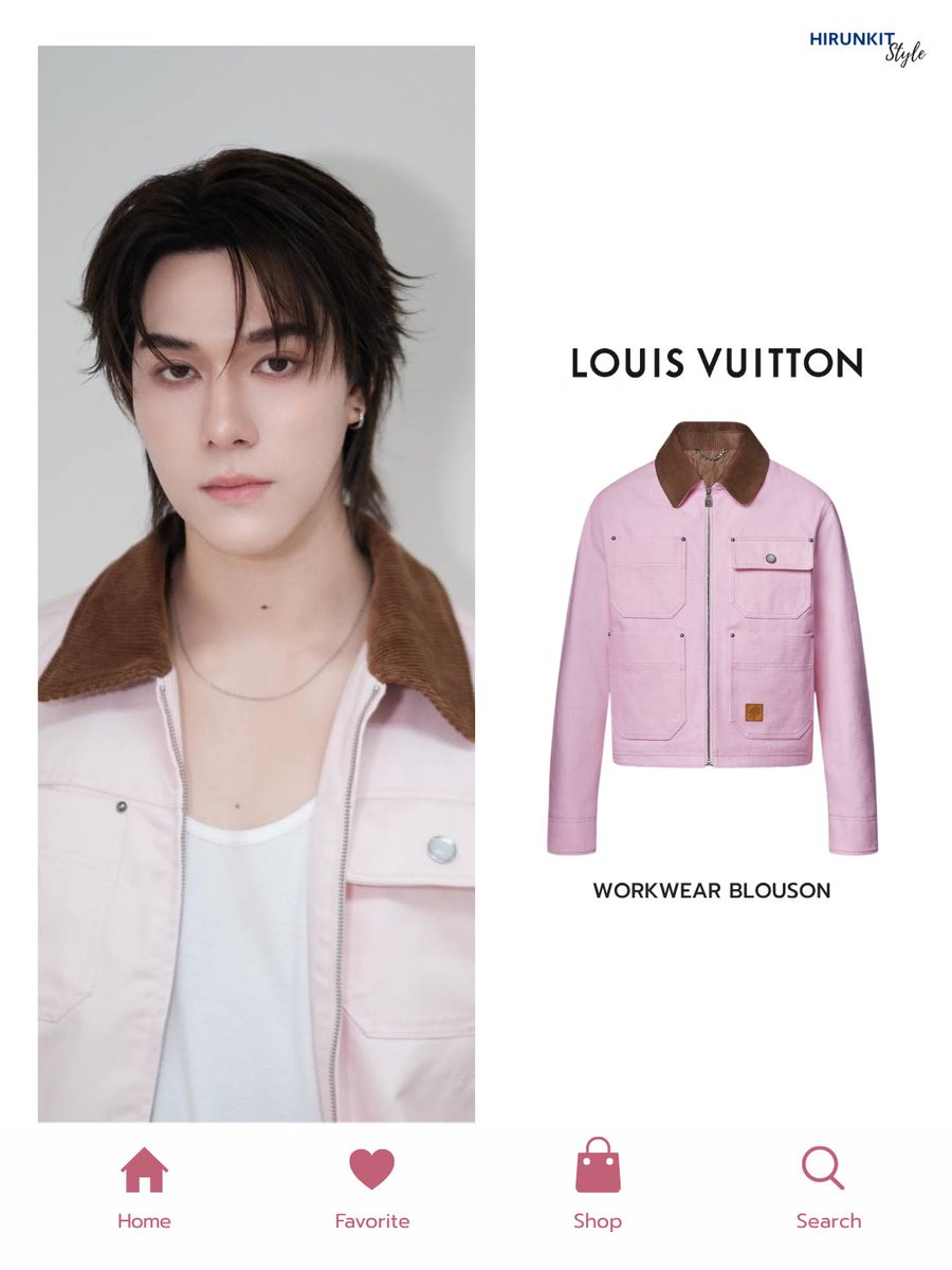 Hirunkit_Style's tweet photo. ⟡ @LouisVuitton ⟡ 

🧥Workwear Blouson 
💸฿131,000

NANI CHOOSES DOVE SCRUB

#DoveScrubxNani 
#hirunkit_ 
#HirunkitStyle https://t.co/HJvrLF6kpu