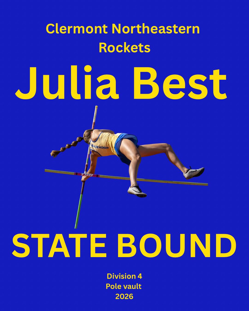 CNE_TracknField's tweet photo. Congrats Julia! https://t.co/6zz6L8tvvs