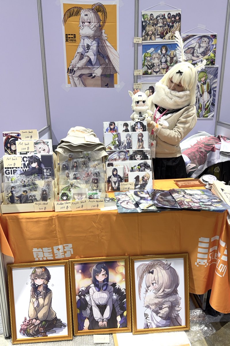 plan039's tweet photo. 設営完了しました！
CR45のブースで2日間お待ちしてます！

ตั้งบูธเสร็จเรียบร้อยแล้วครับ/ค่ะ!
รอพบทุกคนที่บูธ CR45 ตลอด 2 วันนี้นะครับ/คะ!
#AFATH26 https://t.co/W5wfQ9bYn1