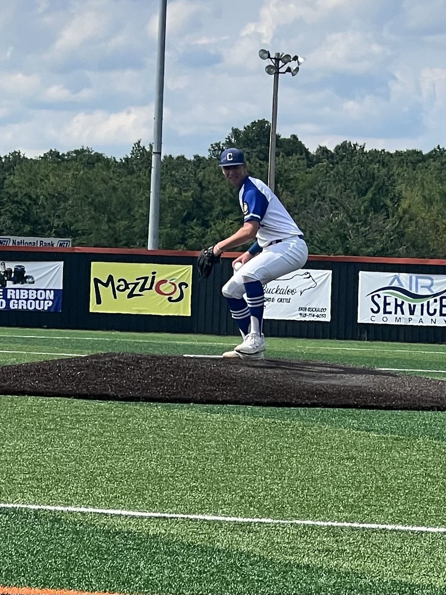 ConwayLegion's tweet photo. Conway Dodgers Senior Legion opens up with 13-0 win over Prime Central in the @ConnorsBaseball May Showcase. 

@NateWanamaker13 worked 4 no hit innings with 6 K’s. @brown_keyan07 was 2-3 with 2 Runs and 3 RBI, and @BraxtonHar2027 was 2-2 with 3 RBI and 3 Runs. https://t.co/nPoLnKbEm6
