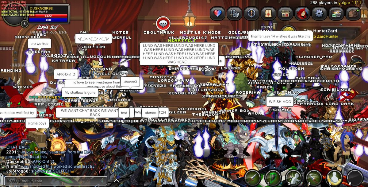 Dusknoir93's tweet photo. A throw back to another room cap test March 31 2010 #aqw @ArtixKrieger @GhostieAE https://t.co/uewdkyl97I