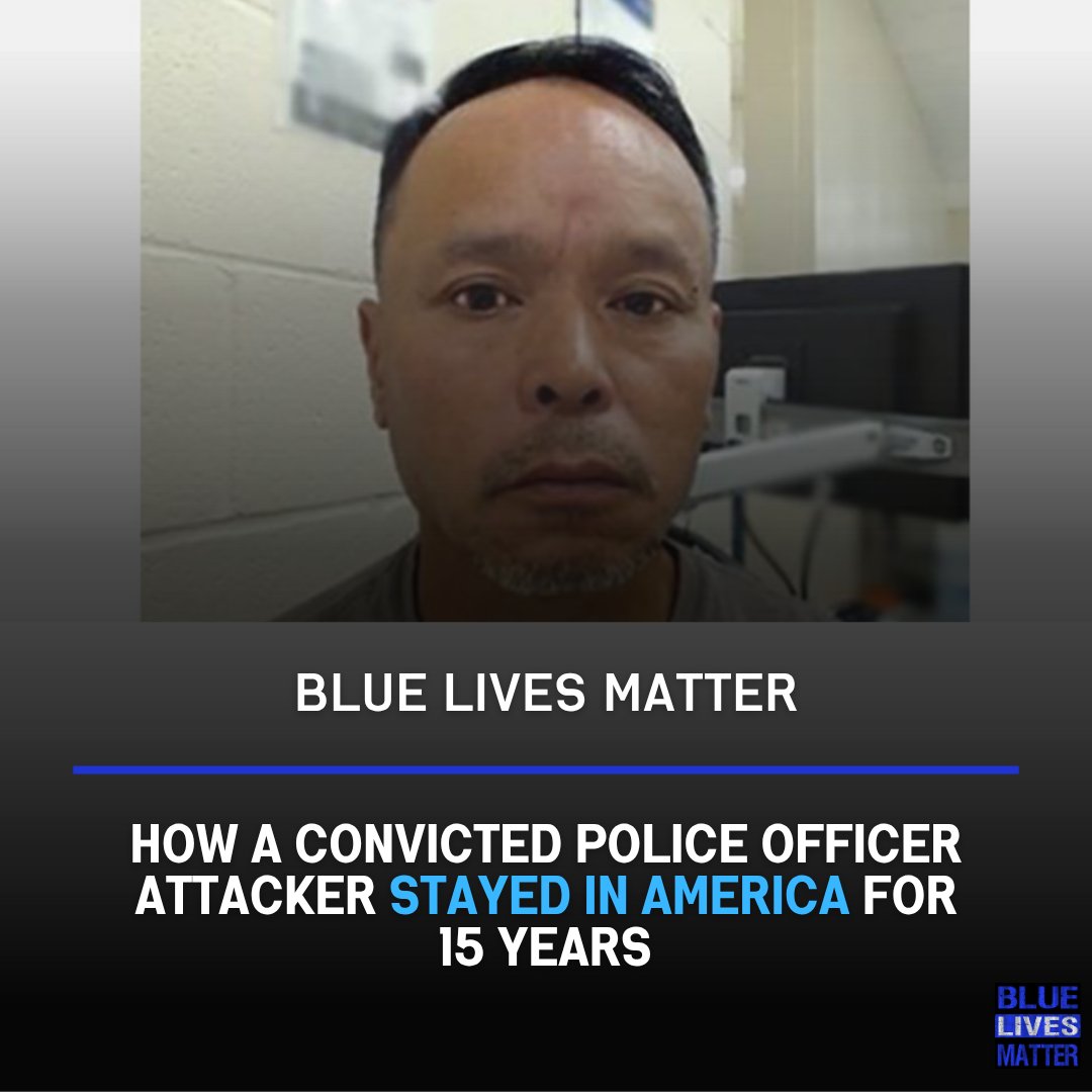 bluelivesmtr's tweet photo. After more than a decade of delays, ICE says a man convicted of a violent attack on a police officer is finally facing removal from the United States.
Read the full story here: https://t.co/SUVFRKnebr
#lawenforcement #BackTheBlue #ProtectPolice
DON’T IGNORE THIS this case is raising tough questions about the system.